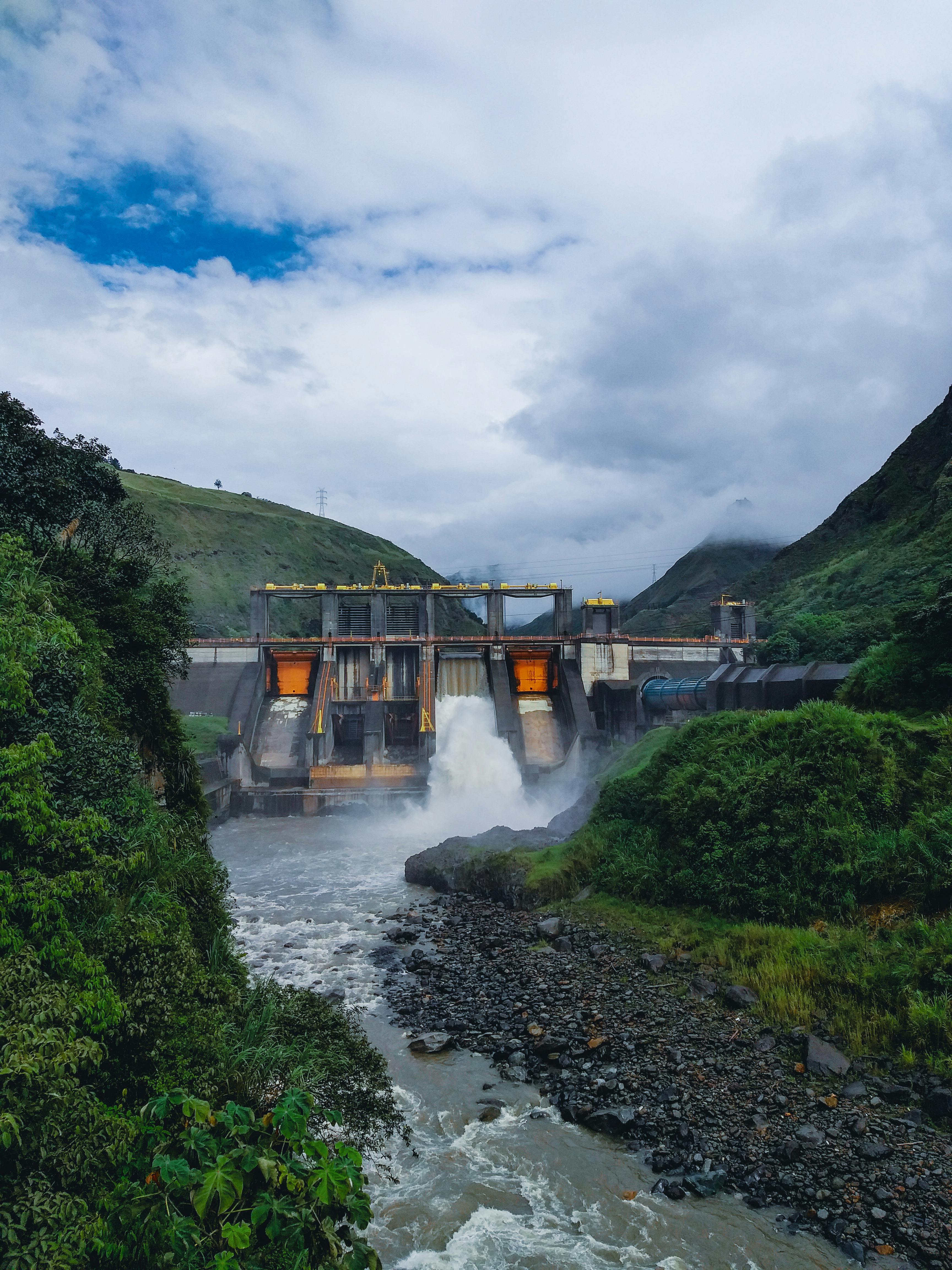 Hydroelectric Plant Secondary View